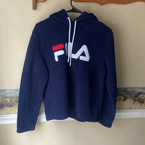 Fila navy blue sweatshirt, size s
